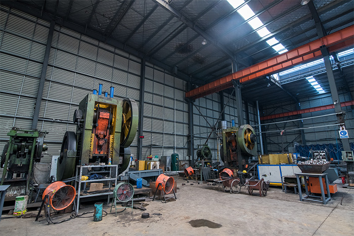 井冈山网架配件-锥头加工车间