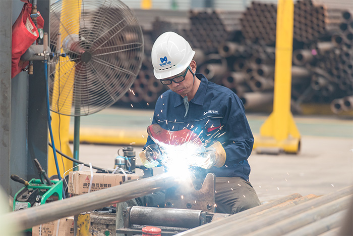 井冈山网架焊接车间